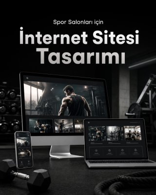 Spor Salonu İnternet Sitesi Tasarımı (Web Tasarım)