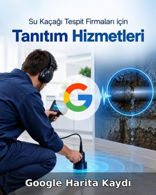Su Kaçağı Tespiti Google Harita Kaydı
