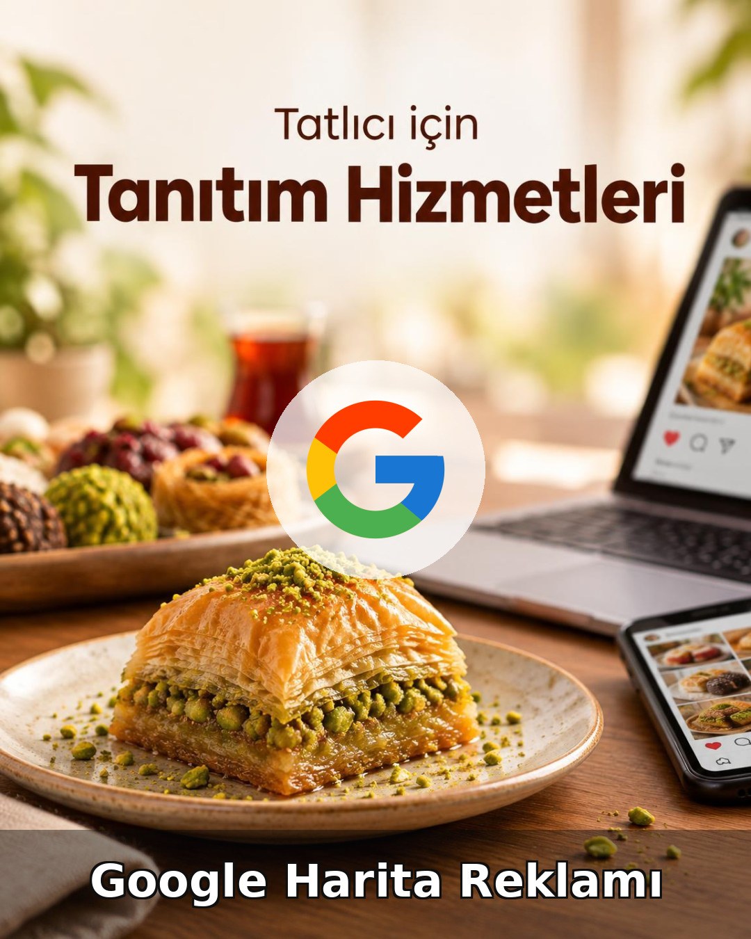 Tatlıcı Google Harita Reklamı