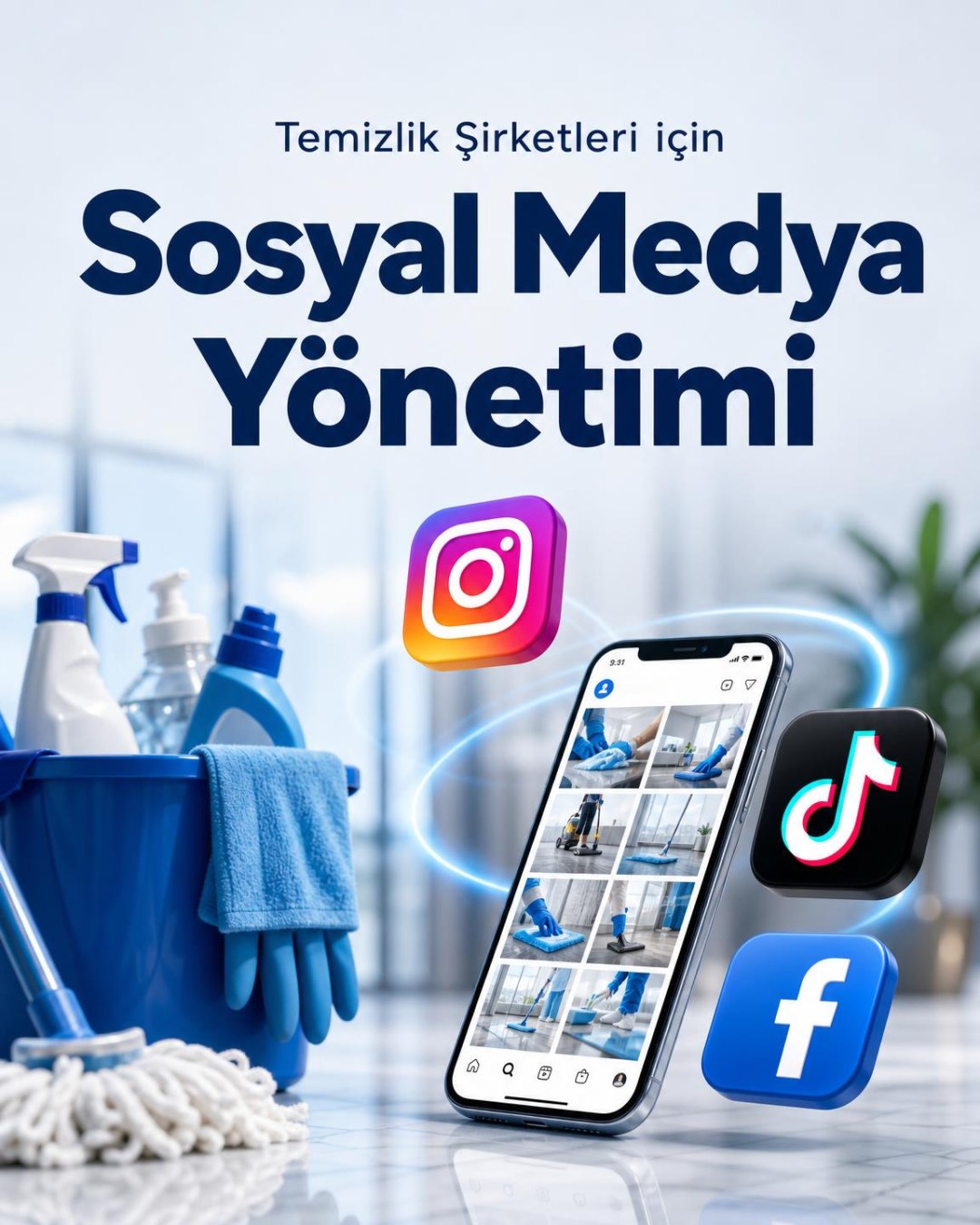 Temizlik Şirketi Sosyal Medya Yönetimi