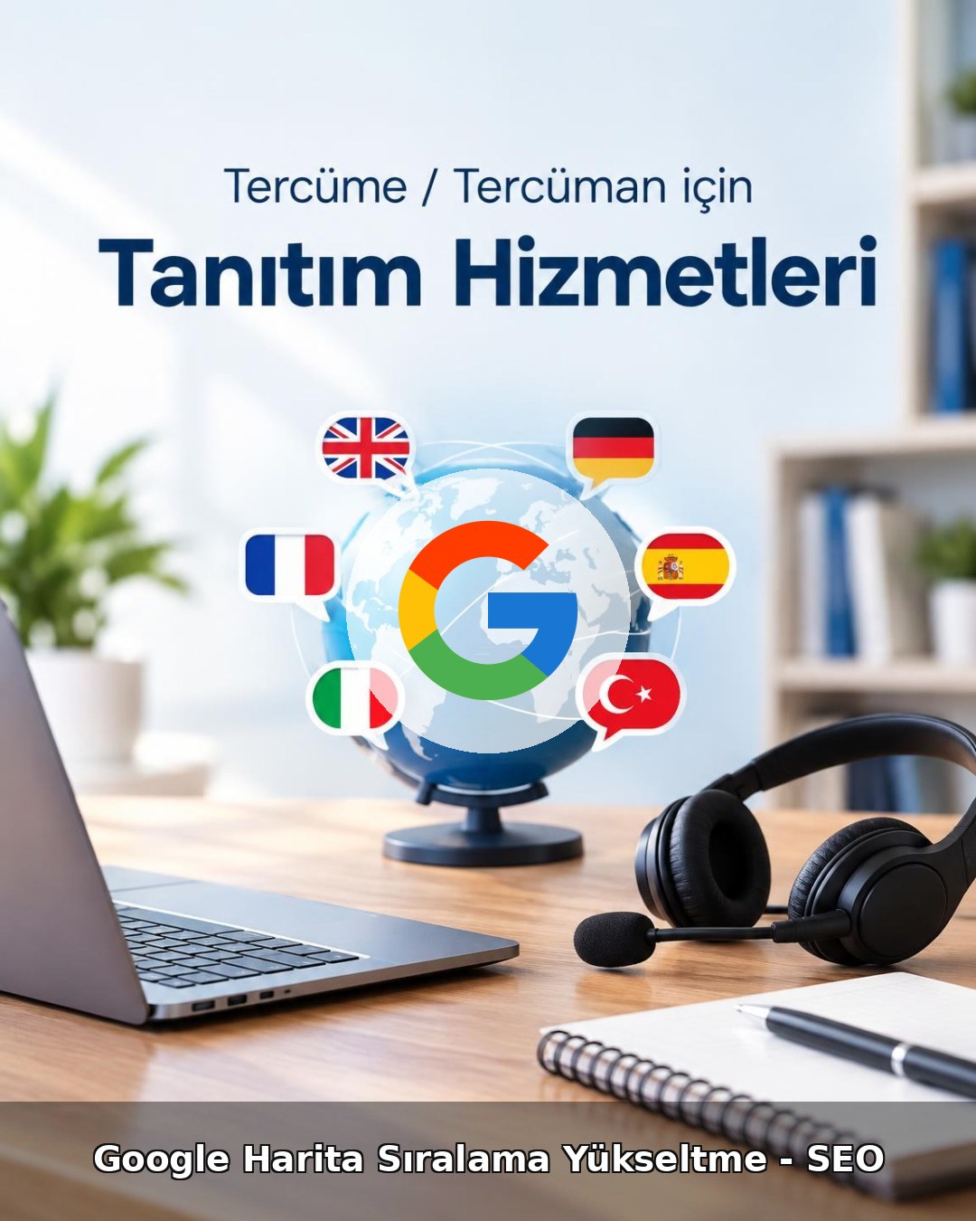 Tercüme / Tercüman Google Harita Sıralama Yükseltme - SEO