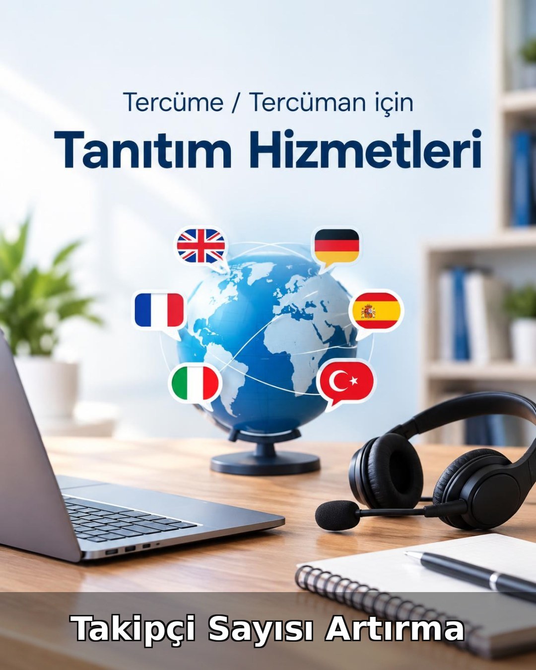Tercüme / Tercüman Takipçi Sayısı Artırma