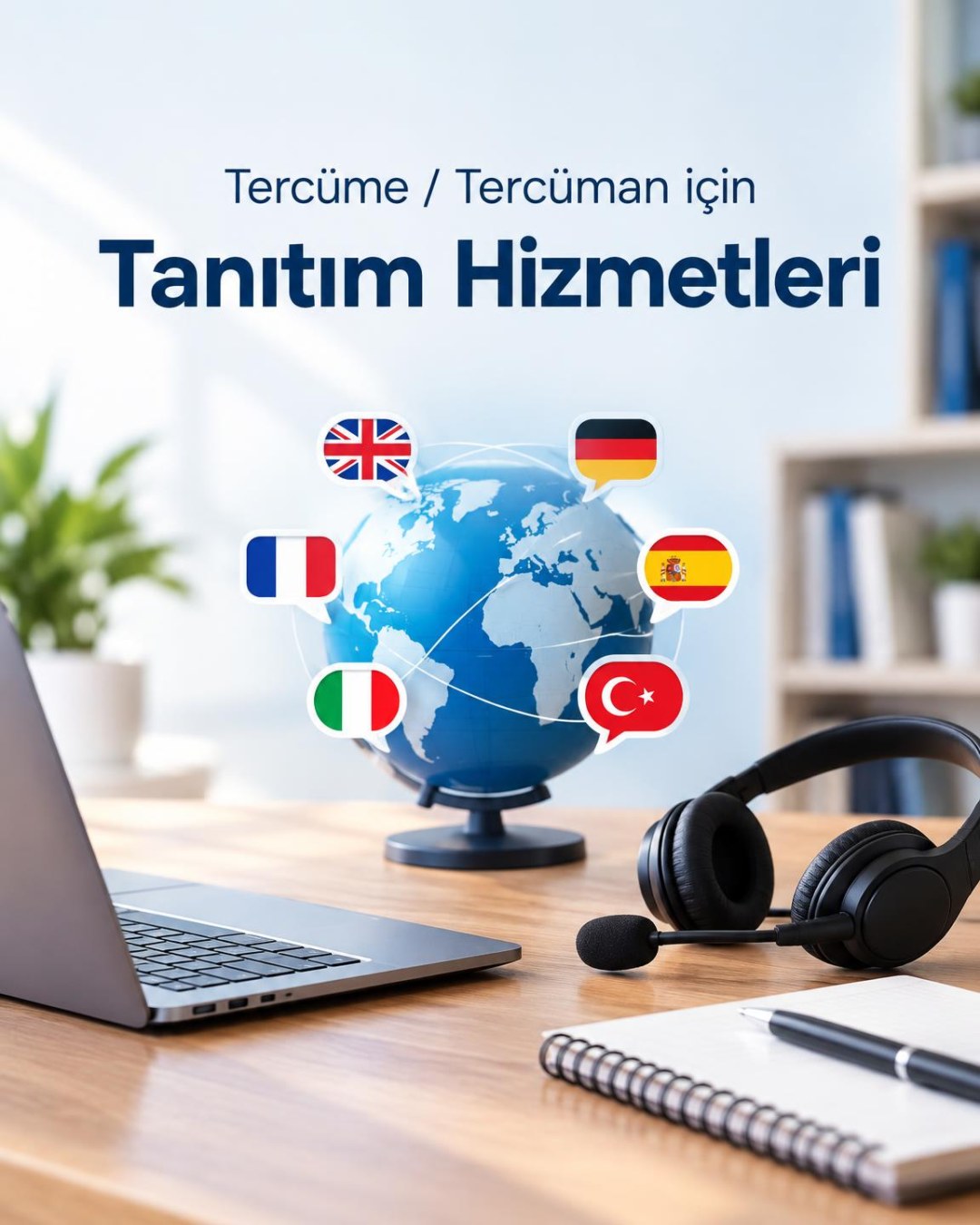 Tercüme / Tercümana Özel Tanıtım Hizmetleri